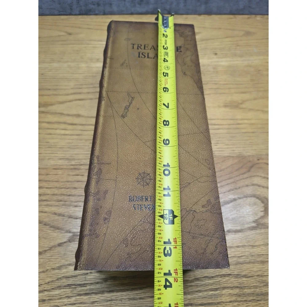 Treasure Island Fake Double Book Storage Secret Hidden Box Safe Concealment Box